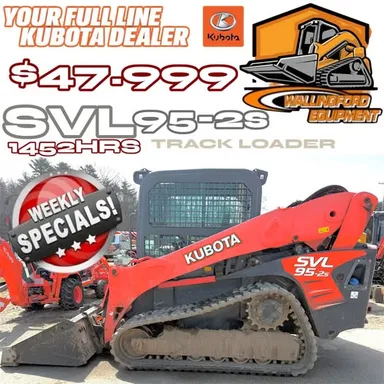 KUBOTA SVL95-2S TRACK LOADER