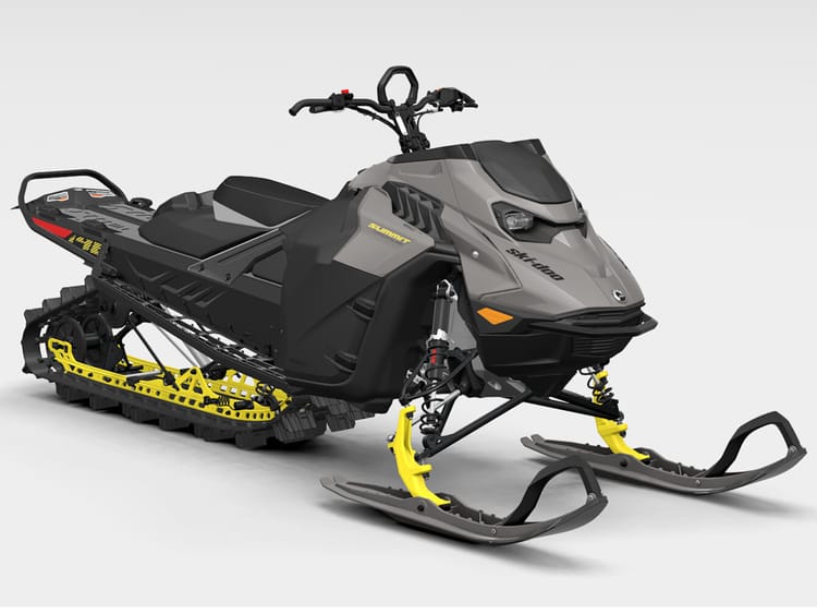 2026 SKI-DOO SUMMIT W/EDGE PKG146″ 850 ETEC POWDERMAX FLEX EDGE 2.5 SHOT MONUMENT GREY (CKTA)