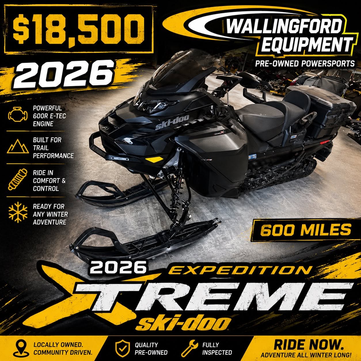 2026 SKI-DOO MXZ NEO 600 EFI 120